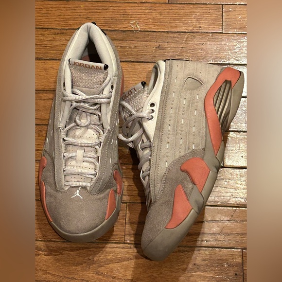 Nike Jordan 14 Retro Low CLOT Terra Blush Sneakers Shoes...